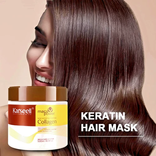 KARSEELL Maca Collagen Hair Mask Repair For Dry &amp;amp;amp; Chemically Damaged Hair 500ML