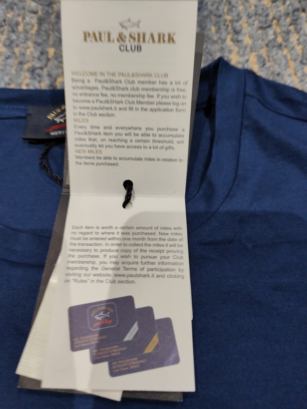 PAUL AND SHARK YACHTING T SHIRT, BRAND NEW, MENS SIZE X LARGE, SLIM FIT,RRP £119 image 8