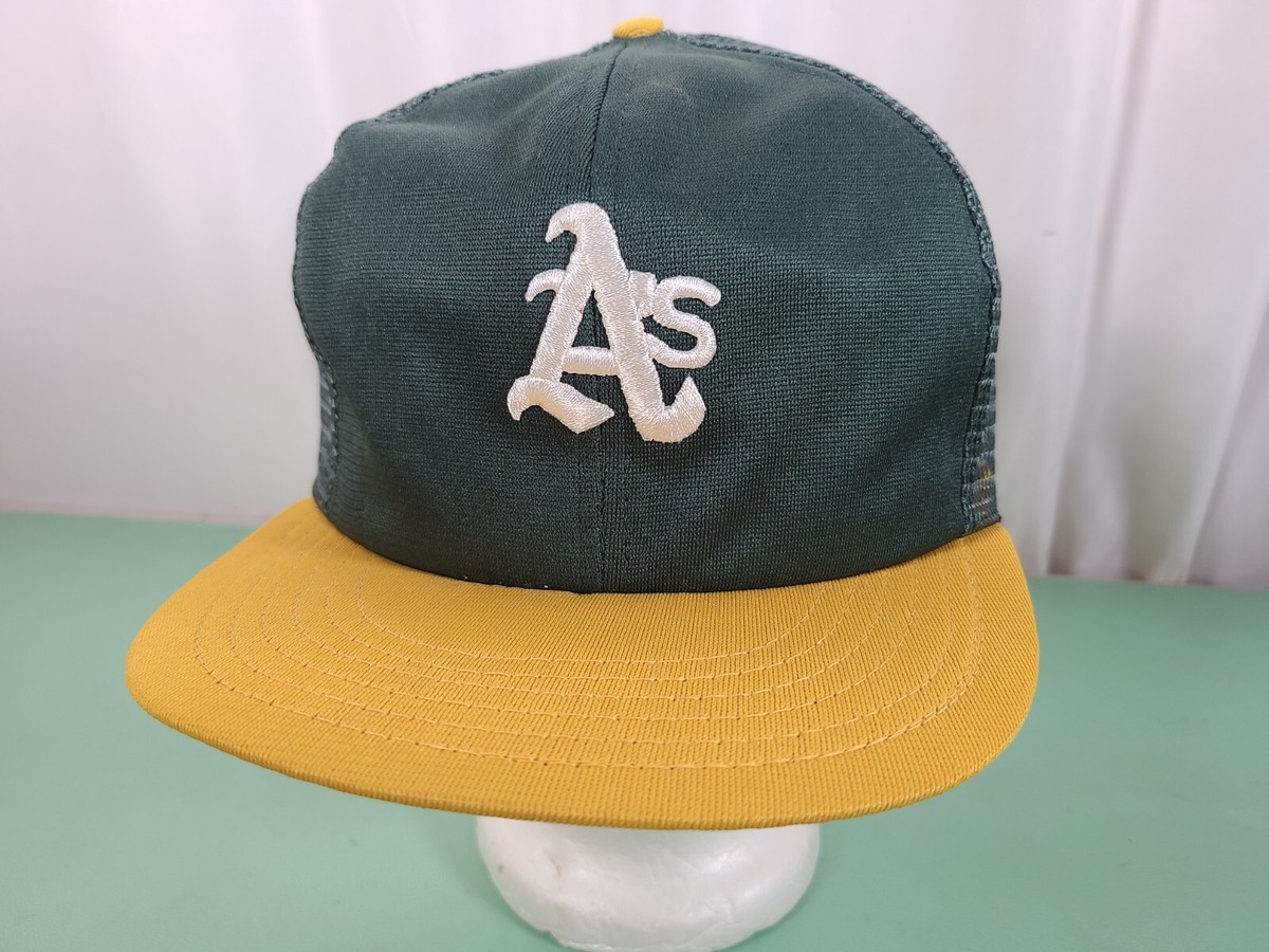 Vintage MLB Oakland Athletics Mesh Trucker Snapback Hat