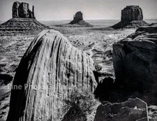 1958/71 Vintage ANSEL ADAMS Monument Valley Utah LARGE Duotone Photo Engraving