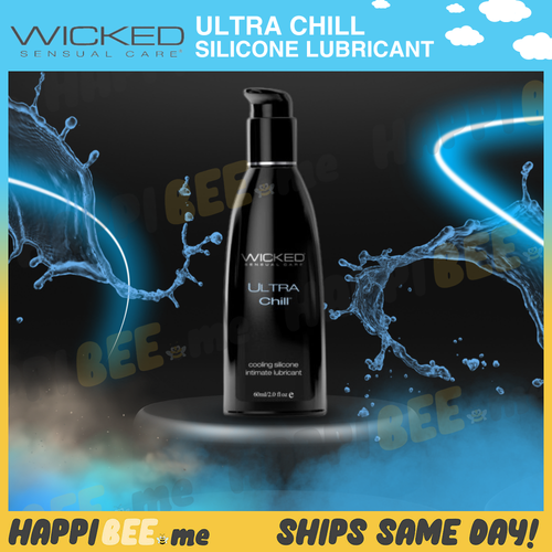 WICKED ULTRA CHILL Silicone Liquid Lubricant🍯COOLING Backdoor Glide