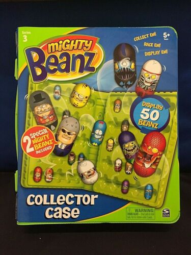 NEUF MIGHTY BEANZ Beans Series 3 étui collector 2 édition spéciale Beanz inclus - Photo 1 sur 2