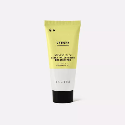 VERSED Weekend Glow Daily Moisturizer w Vitamin C + Cloudberry Oil - 2 fl oz