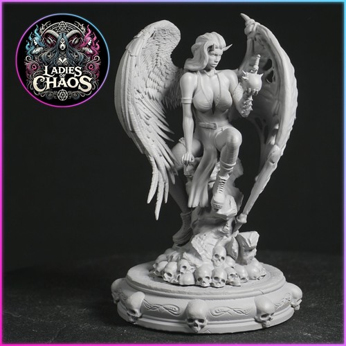 Dungeons & Dragons Playable Character - Female Tiefling Nocta - Succubus, Demon - Picture 4 of 14