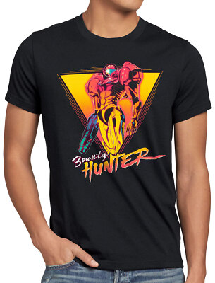 Bounty Hunter Herren T-Shirt lite gamer snes samus