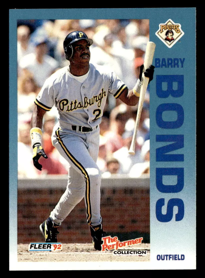 Barry Bonds 1992 Fleer 7 Eleven/Citgo The Performer Card #23 Pirates Barry Bonds 1992 Fleer 7 Eleven/Citgo The Performer Card #23 Pirates