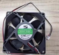 M DA09225B24UR DC24V 0.50A 3-Pin Silent Cooling Fan
