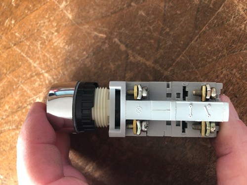 NOS Delta Invicta Start Stop Switch p/n 438010170197 by ACE EL-420 10A600VacHD - Picture 6 of 8
