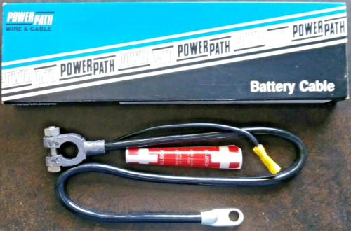 POWERPATH 712514 Battery Cable New Old Stock 4 Ga. 25" C PICS  - Afbeelding 1 van 4