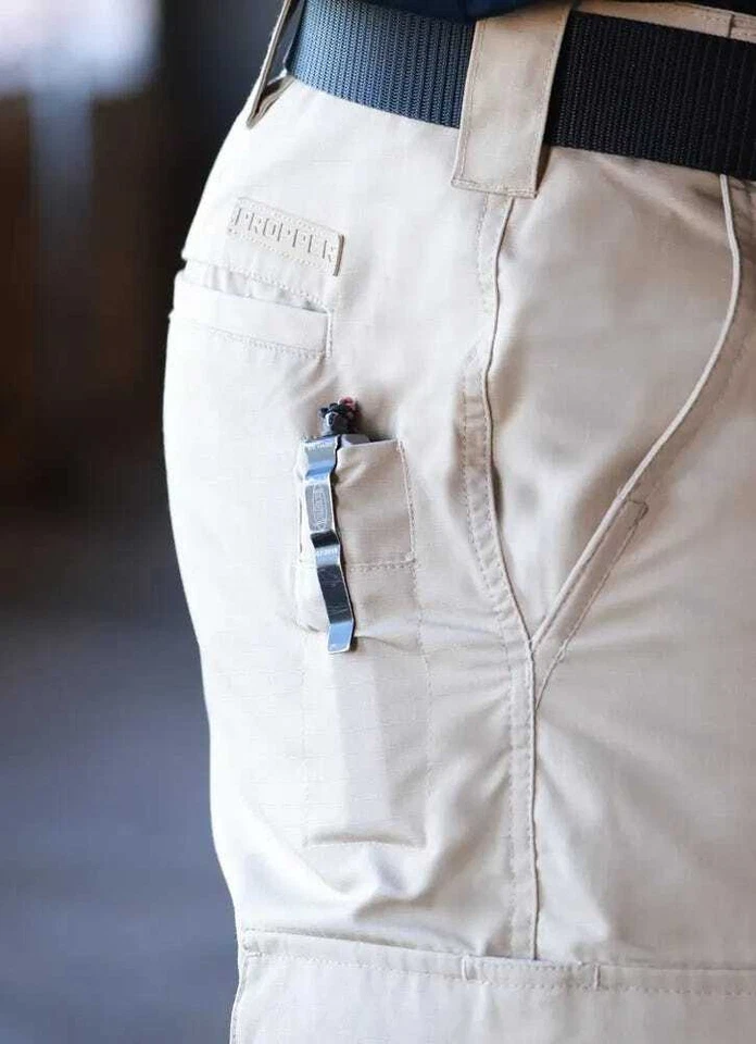 Propper® Men's RevTac Poly/Cotton Ripstop Pant Teflon Coated, Slider Waistband - Image 4 of 4