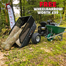 Quad ATV Mower Tipping Trailer | Iron Ox® | EQUESTRIAN MOWER TRAILER | STABLES