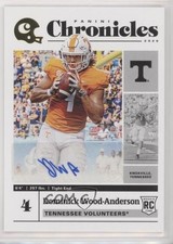 2020 Panini Chronicles Draft Picks Signatures Dominick Wood-Anderson #7 Auto a8r
