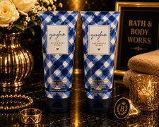 2 Bath Body Works Gingham Ultimate Hydration Body Cream Lotion 8 oz