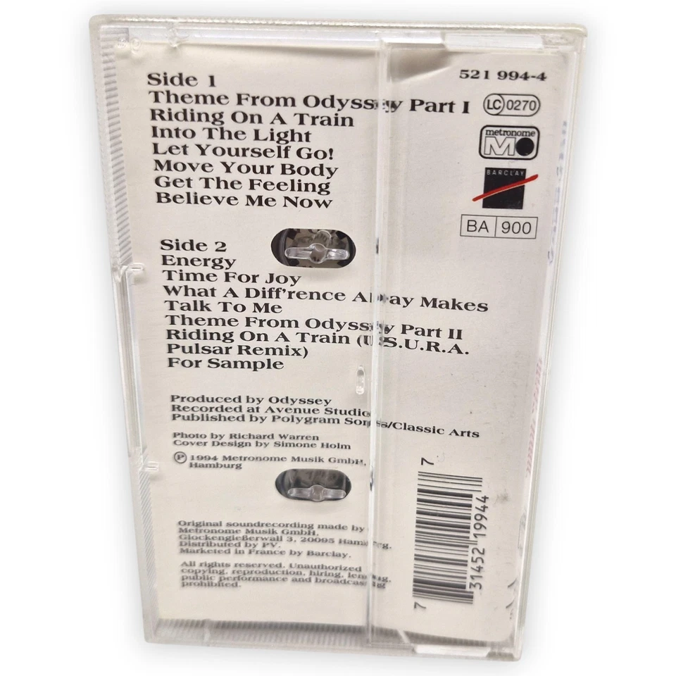Odyssey Love Train MC Musik Kassette 1994 Metronome Theme Riding On A Train Move - Bild 2 von 4