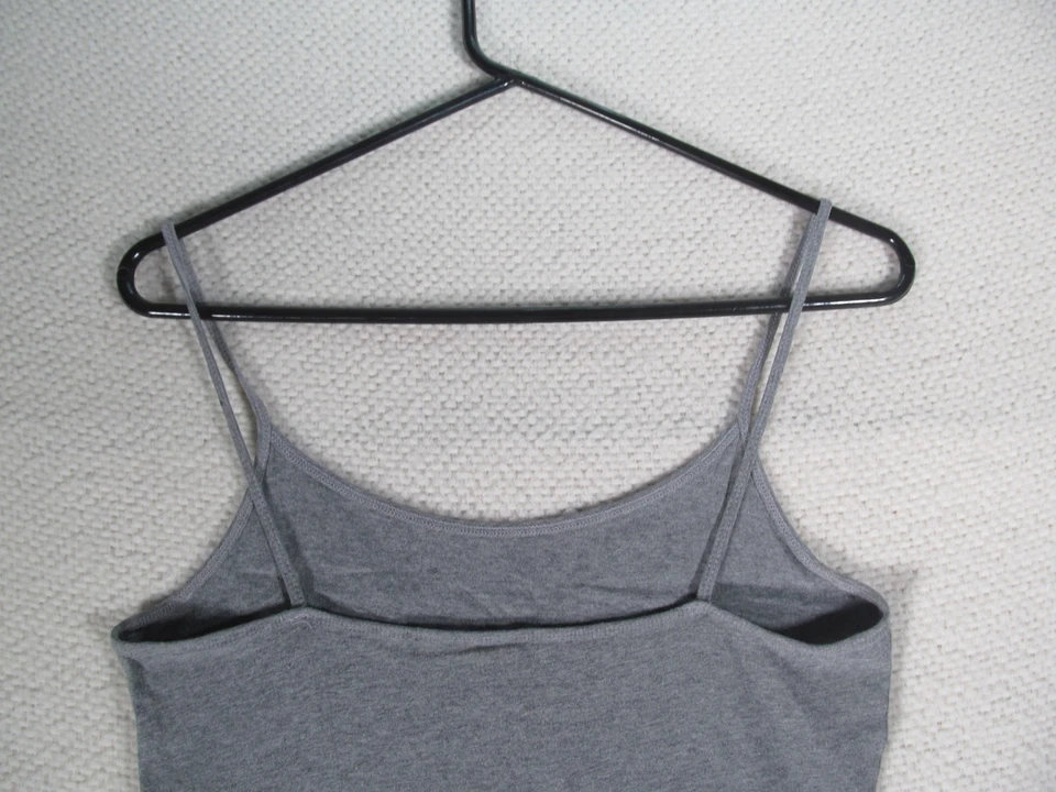 Camiseta sin mangas AEROPOSTALE para niñas jóvenes CAMI talla grande gris Foto 3 de 4