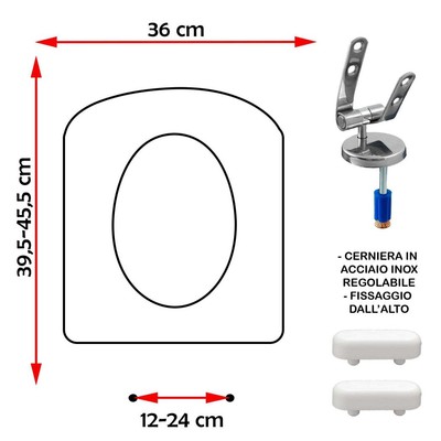 WASSERSITZ KOMPATIBEL ROCA DAMA SENSE WEISS