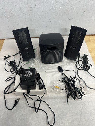 *RARE NEW* VINTAGE MONSOON MH-500 FLAT PANEL PC AUDIO SYSTEM - Afbeelding 4 van 17