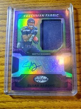 2025 Certified - Freshman Fabric Mirror Signatures Elijah Arroyo Purple /399