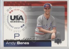 2004 Upper Deck USA Baseball 25-Year Anniversary Andy Benes #USA-13 h6c
