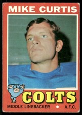 1971 Topps #80 Mike Curtis - GOOD