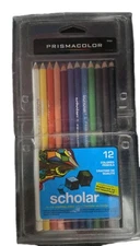Prismacolor Scholar Colored Pencils 12-Count Art pencils 92804 Sealed