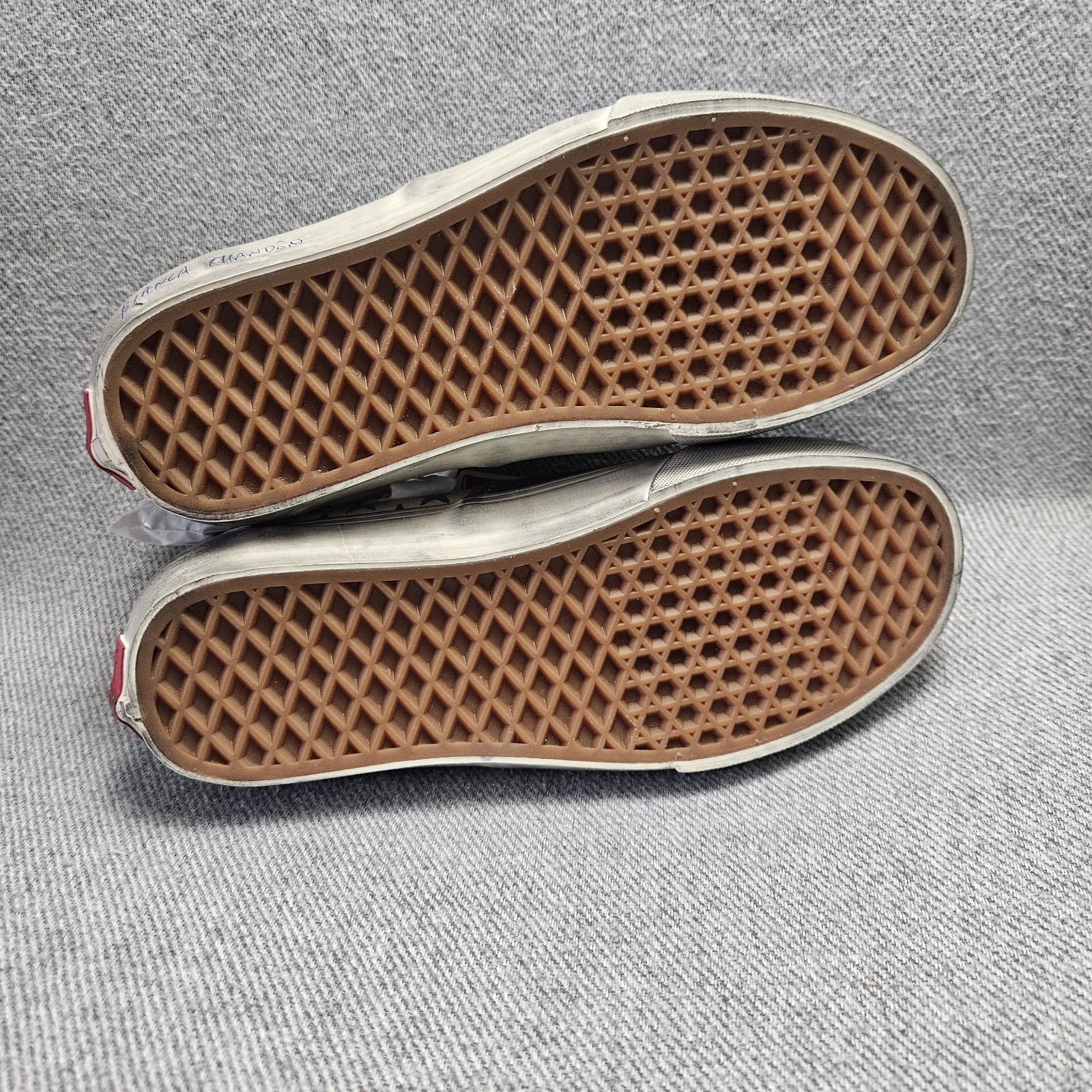 Vans Bianca Chandôn x Authentic VLT LX Stressed Navy Shoes| Men Sz 6.5 /Wmn Sz 8 thumbnail 8