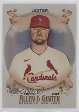 2021 Topps Allen & Ginter Chrome Refractor Jon Lester #181 pi4