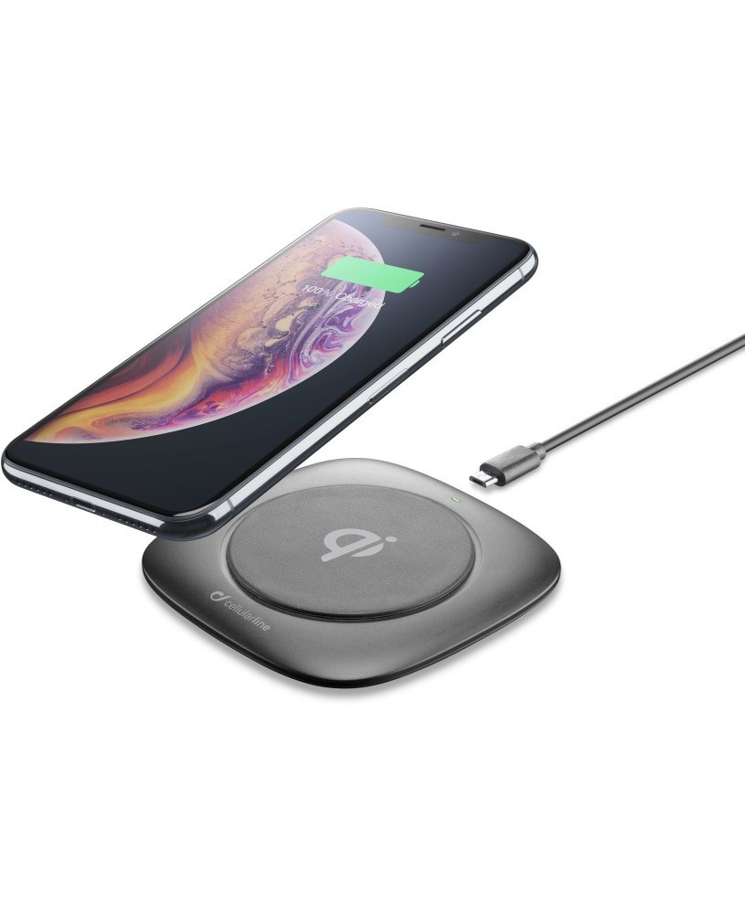 Cellularline Wireless Fast Charger Easy - Samsung, Apple and other Wireless 10W