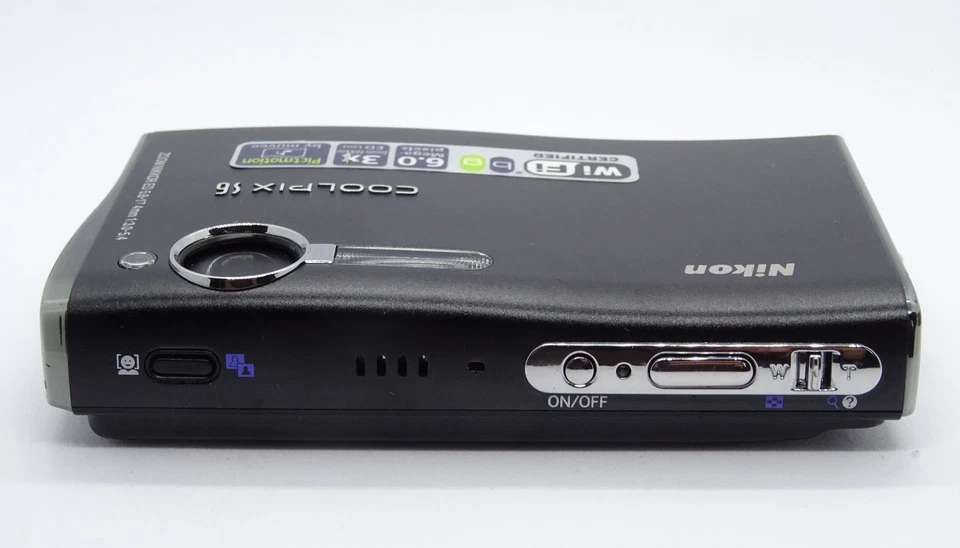 Nikon Coolpix S6 6,0 megapixel fotocamera digitale nera - Immagine 4 di 4