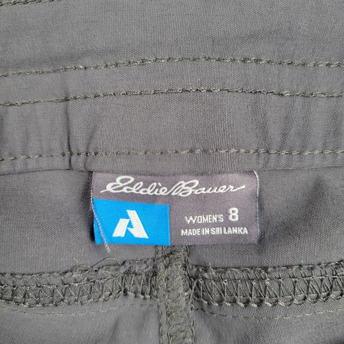 Eddie Bauer First Ascent Guide Pro Hose Damen 8 grau Performance Wandern Cargo - Bild 4 von 17