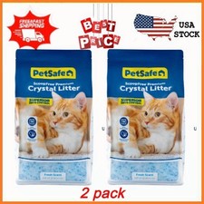 NEW 2 pack PetSafe ScoopFree Premium Fresh Crystal Cat Litter 10 lb Odor Control