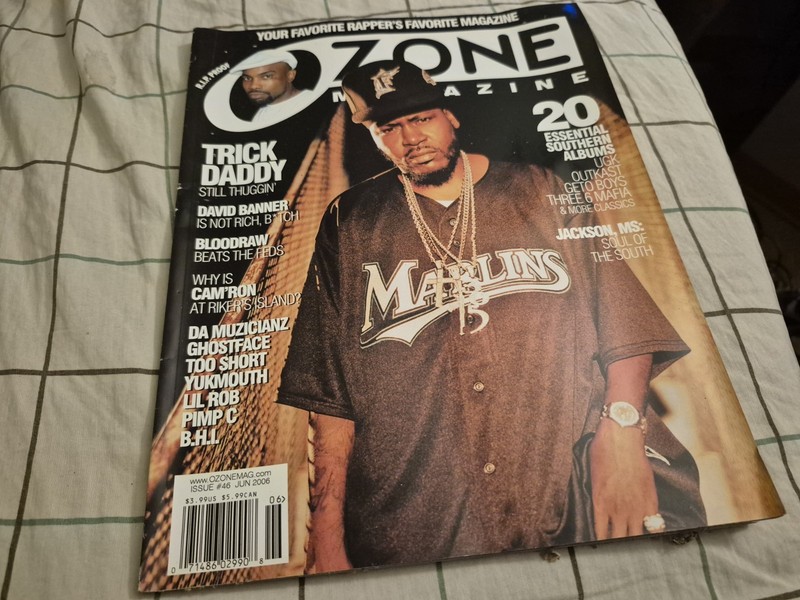 OZONE magazine (2006) Trick Daddy Proof David Banner Cam'ron Yukmouth Pimp C 