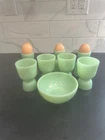 Vintage Fire King Jadeite Bowl Straight Sided 5" Round Rare
