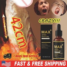 Max Afro Ayiti Oil Herbal Oil for Man Enhances Male Boosts Circulation NEW US