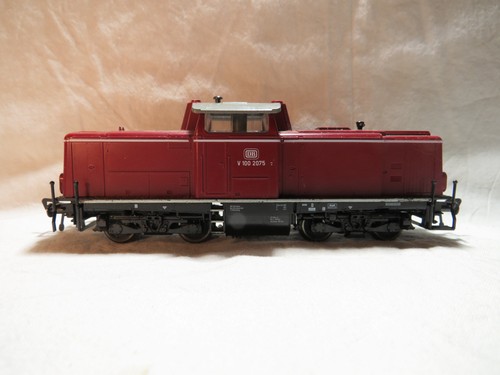 ESG-42831	Fleischmann H0 Diesellok DB V100 2075, Funktion geprüft | Condition: Gebraucht