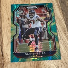 Darren Fells 2020 Prizm #78 Green Hyper Prizm 115/175 Houston Texans-FOOTBALL 