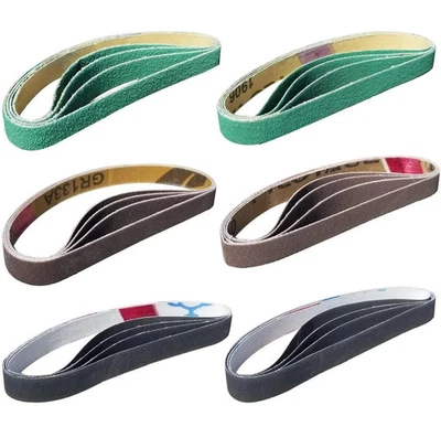 BRANDED 24 Pcs 1/2" X 12" Replacement Belt Kit for Work Sharp Original Knife & Tool Shar