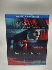 The Little Things (Blu-ray, 2021) Denzel Washington, BRAND NEW SEALED