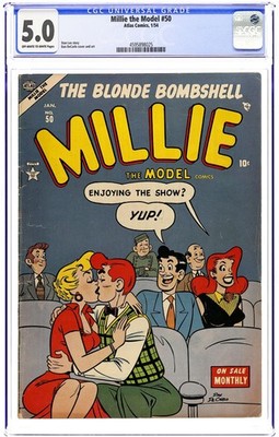 Millie the Model #50 CGC 5.0 1954 4595898025