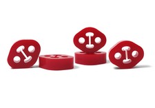 Perrin Standard Red Exhaust Hanger Set 5pc For Wrx Sti Brz Fr-s Gr86 New