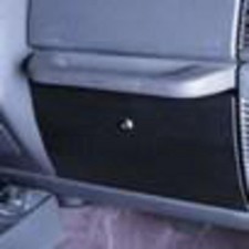 Smittybilt 812101 Vaulted Glove Box Black For 87-95 Jeep Yj