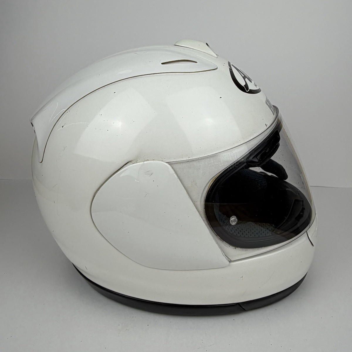 Vintage Arai RX-7 RR3 Helmet White | Snell DOT | Size M/L | Racing