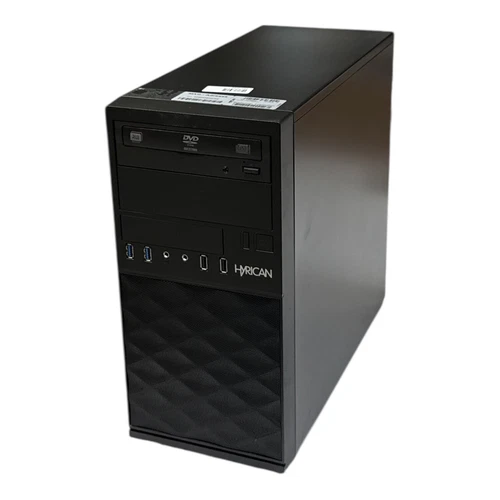 Hyrican PC mit ASUS Pro Q470M-C Intel G6400 4GHz 8GB 256GB SSD DVDRW