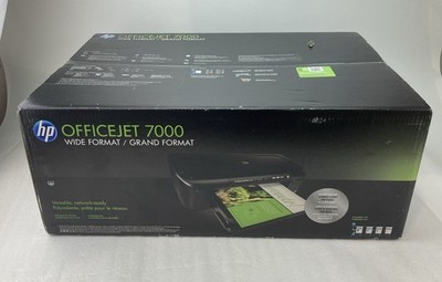 HP Officejet 7000 Wide Format Printer A3- Model E809a Brand New Sealed Pkg.