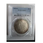 1878 Morgan Dollar PCGS MS62 San Francisco Silver $1 Coin