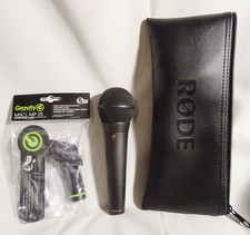 RODE M1 Handheld Dynamic XLR Microphone (with new 'Gravity MP25' clip) - Boxed