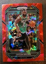 2022-23 Panini Prizm - Jaylen Brown #2 Red Ice Prizm