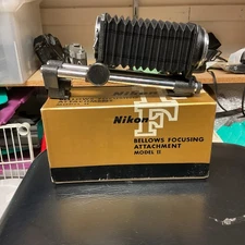 Nikon F Bellows Focusing Attachment Model II for F Mount Cameras/Lenses