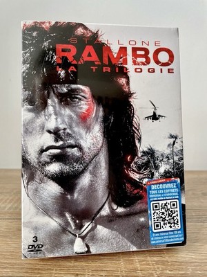 RAMBO - DIE TRILOGIE | BOX 3 DVD + BONUS | NEU IM BLISTER | STALLONE