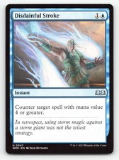 Disdainful Stroke 47 Uncommon Wilds of Eldraine Magic: The Gathering Near Mint